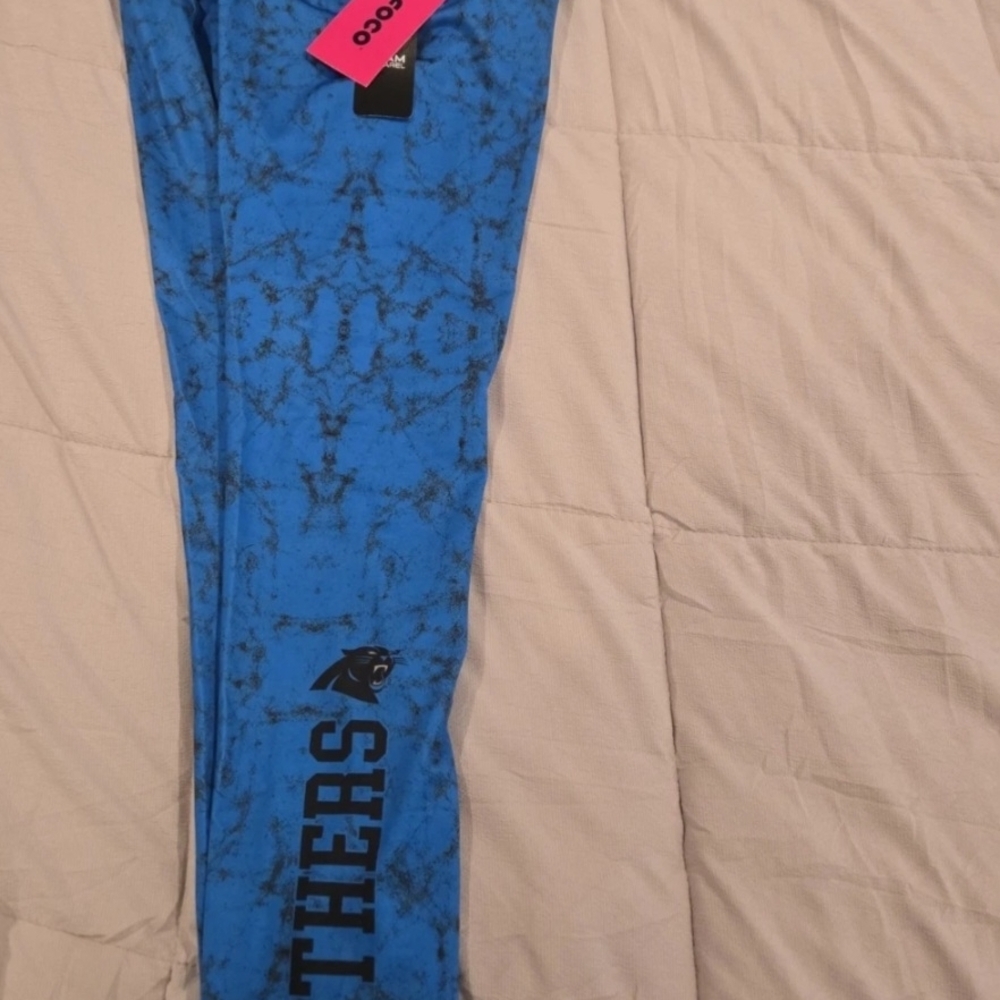 NFL Blue Panthers Leggings